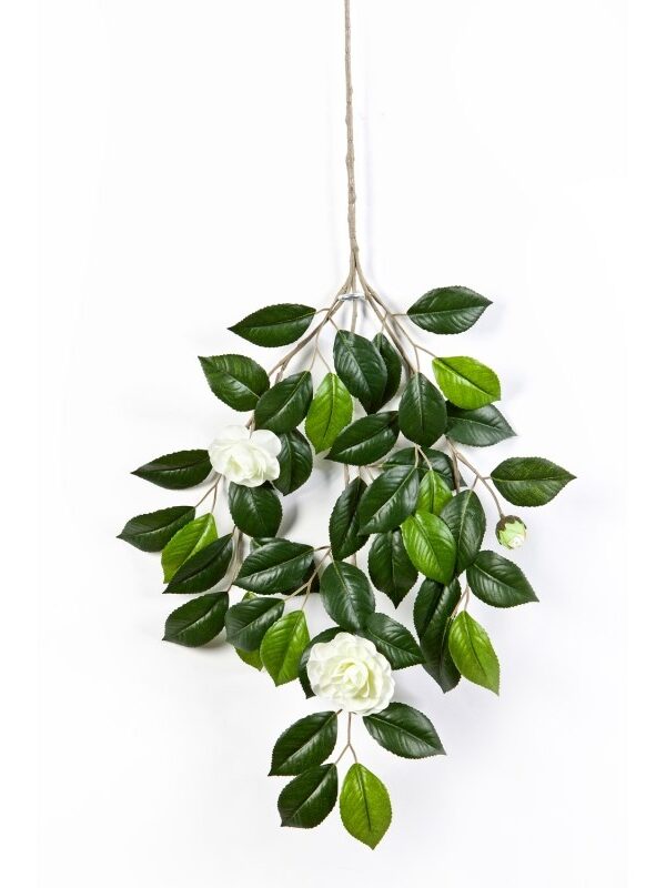 CAMELIA SPRAY W/FLOWERS - 55CM